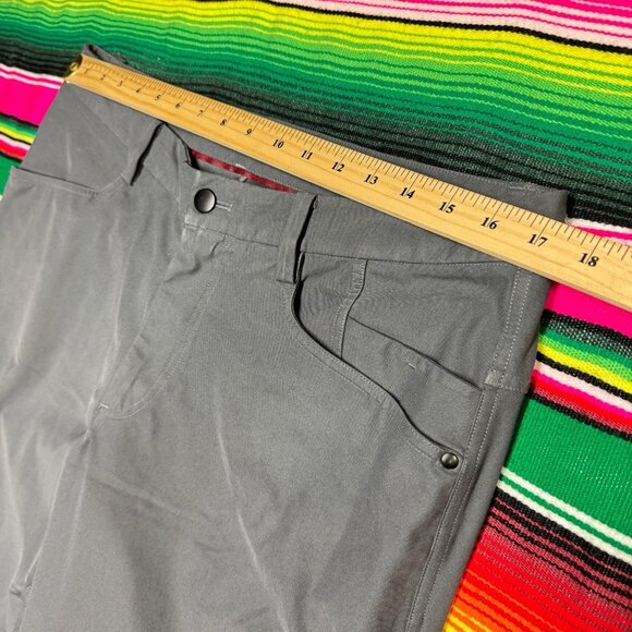 Lululemon ABC Classic Pants Men's Size 36 (Measures 35x31)‎ Warpstreme Dark Grey - Picture 5 of 10